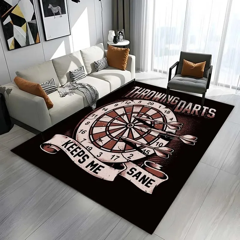 MINISO Disney Sport Carpet Dart Target Pattern Rug for Living Room Bathroom Mat Creative Doormat Carpet for Bedroom Home Decor 2
