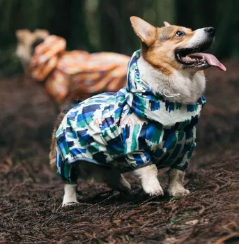 Full Body Dog Raincoat 1