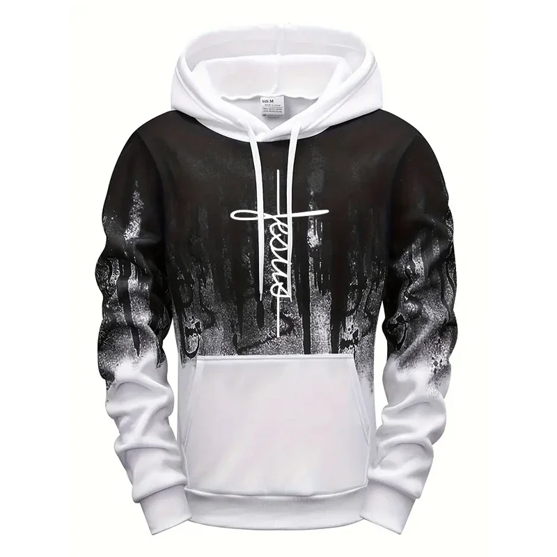 Men's High Quality Hooded Sweatshirt for Fall Winter