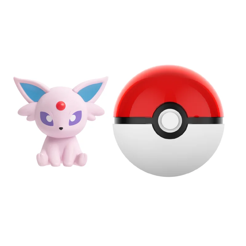 Pokemon Anime Figuren Blind Poke Ball Mini Puppen Original Echte Gengar Bulbasaur Sylveon Auto Modell Desktop Ornament Spielzeug Geschenk – Detail 13