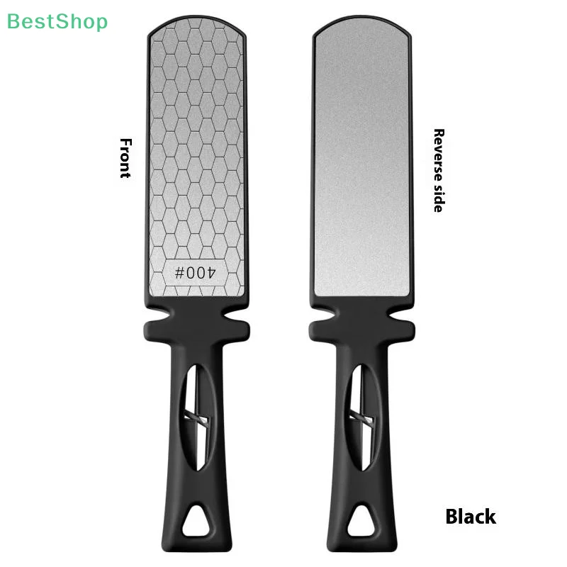 Knife Sharpener Diamond Bars 400 Grit Multi-Tool Kitchen Knives Tungsten Steel Ceramic Grinding Double-Sided Whetstone