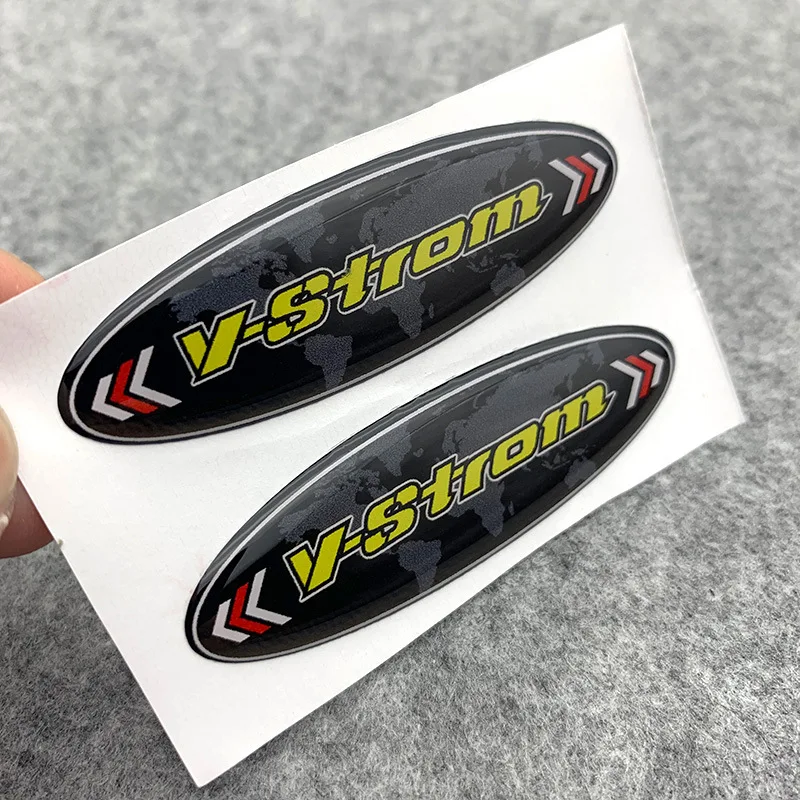 2 Pezzi Adesivi Universali Impermeabili 3D Colorati Per Motociclette Accessori Decorativi 94983532