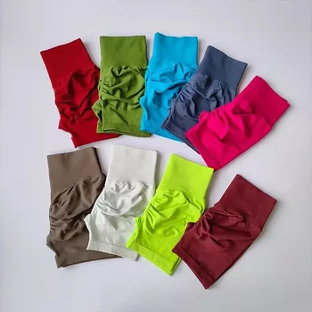 High-Waist Yoga Shorts 1