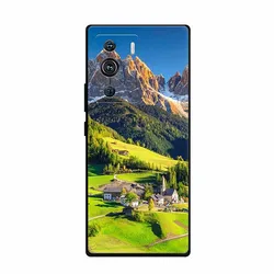 Luxe Silicone TPU Zachte Telefoon Achtercover - Schokbestendig Ontwerp met Coole Liefdespatroon