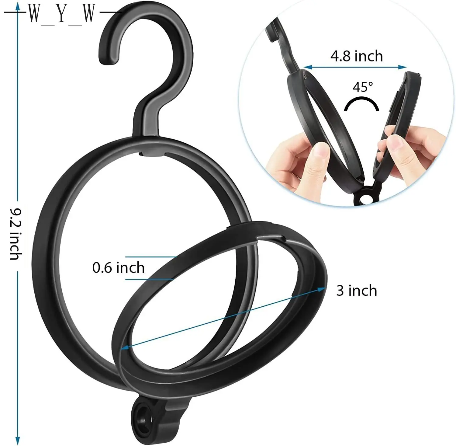Hanging Wig Stand 1Pcs For Wigs Display Styling wig stand wig stand holder wig storage stand wig hangers