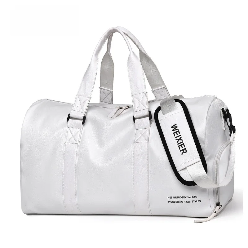 Sac à main de grande capacité pour hommes, bagages de loisirs à la mode, sac de voyage pour sports de plein air, sac de fitness à séparation sèche et humide_voghion.com