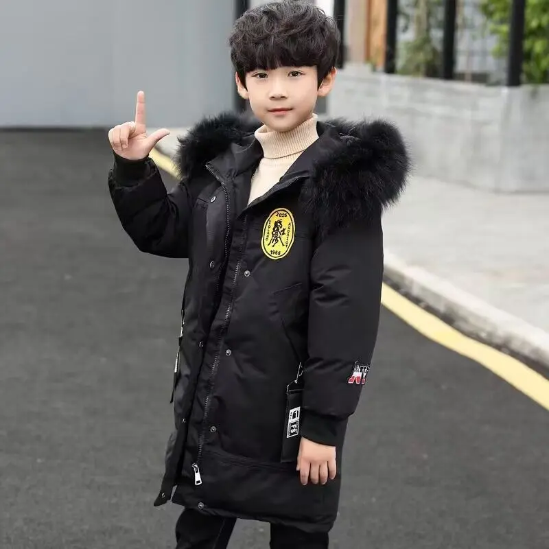 Parka Boys Coats Age 14 10 12 14 Years Big Boys Jacket Autumn