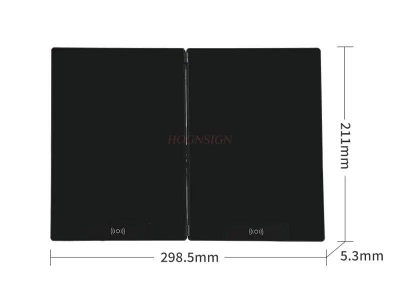 1pcs 접이식 LCD 필기 보드, 전자 메모장, 쓰기 보드, 가정용 손으로 그린 ??보드