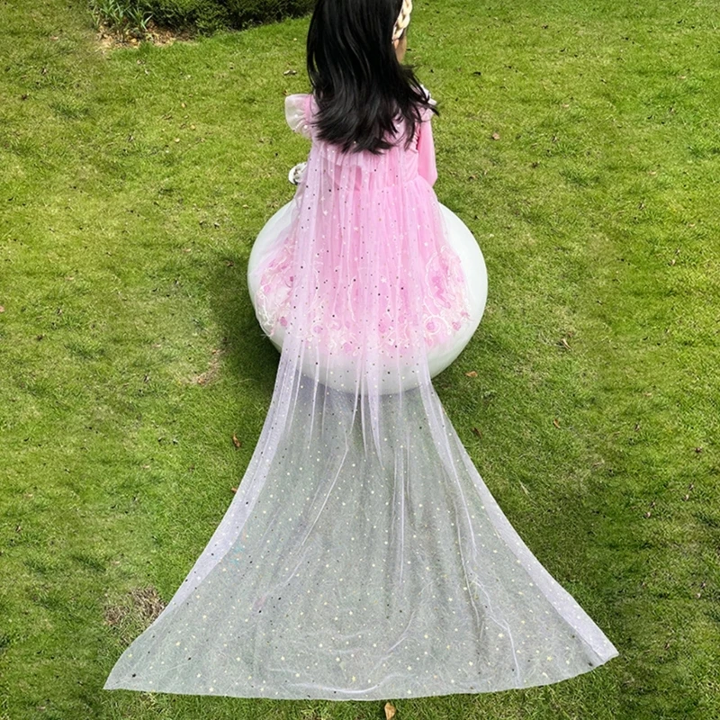 Mantello da principessa per ragazza Costume Mantello da principessa Mantello da fata Mantello da principessa Dropship