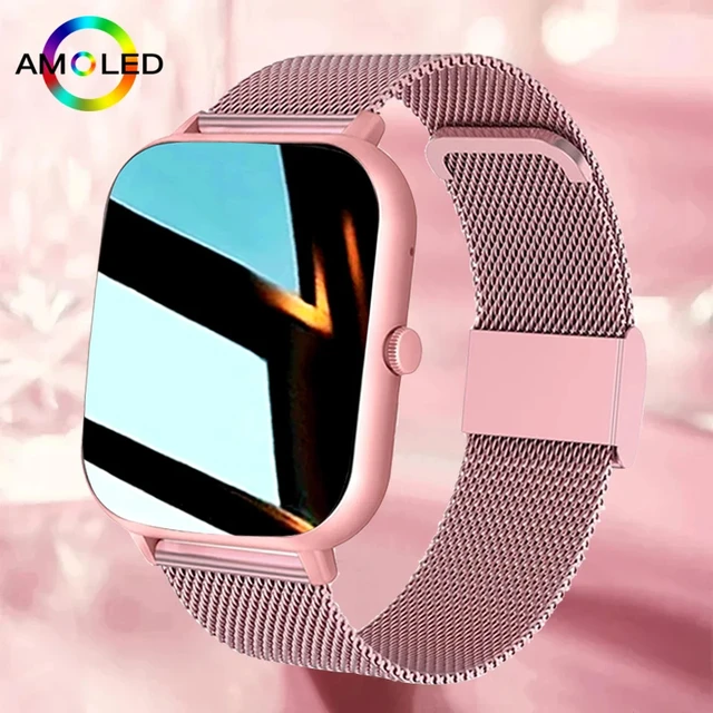 Reloj inteligente Xiaomi para hombre y mujer, pulsera deportiva con esfera  personalizada, resistente al agua, Bluetooth, llamadas, completamente  táctil, 2023 - AliExpress