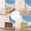 1Pc Acrylic Desk Organizer Desktop Letter Sorter Mail Tray File Organiser Office Home Bookends Book Holder Storage Rack 3