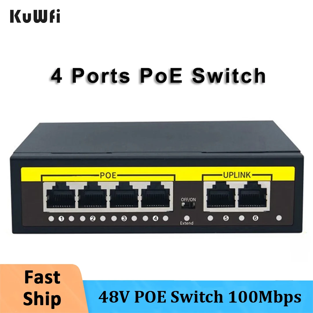 Poe Network Switch Ip Cameras  4 Port Poe Switch Ip Cameras