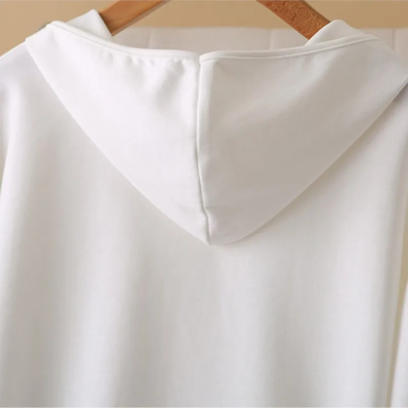 Fashion Plus Size Women's T-Shirt Autumn New Fashion Leopard Print Sleeve Hooded Tops 8613