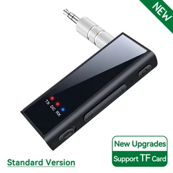 Wireless Bluetooth Audio Transmitter & Receiver with Mic and TF Card Support (Standard Version)