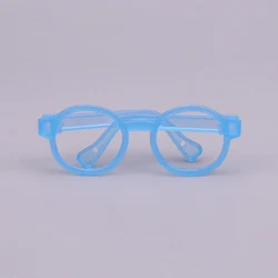 Miniature Glasses for Labubu Love Series Doll Outfit Accessories (Crystal Blue)