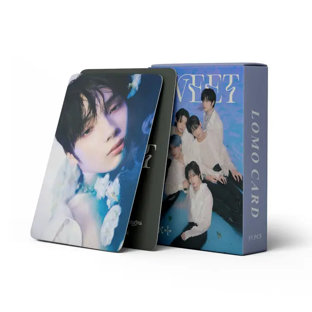 55Pcs 2023 Kpop Photocards Txt Sweet Temptation Freeze Album Lomo Card Beomgyu Soobin Yeonjun Taehyun Lomocards Kiegészítők - Image 3