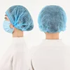 10/20pcs Disposable Non Woven Fabric Sterile Hat For Grafting Eyelash Makeup Hair Net Caps SPA Hair Salon Bathroom Supplies 2