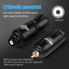 Wireless Tattoo Kit Complete Mini Rocket Machine Battery 20pc Tattoo Needles Power Rotary Tattoo Pen Permanent Makeup Tattoo Kit 4