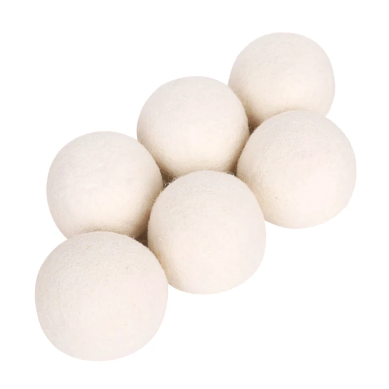 Premium Reusable Wool Dryer Balls for Soft Clothes