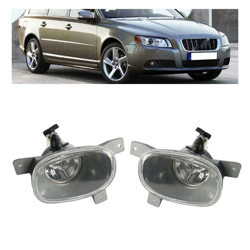 

NEW-LED Auto Left Right Front Bumper Fog Light Lamp For Volvo S80 1999-2006 8620225 8620224 Car Accessories