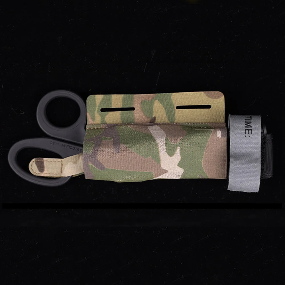First Aid Kit Tourniquet Holder First Aid Pouch VULPO Tactical Tourniquet Holder TQ Holder Pouch Bag Quick First Aid Kit Accessory