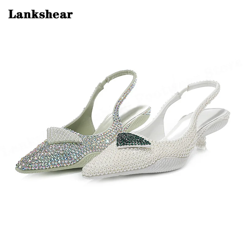 Sports Sole Pointed Toe Hollow Back Low Heel Women's Shoes Colorful and White Sandals Casual Shoes Fashion High Quality Sandals