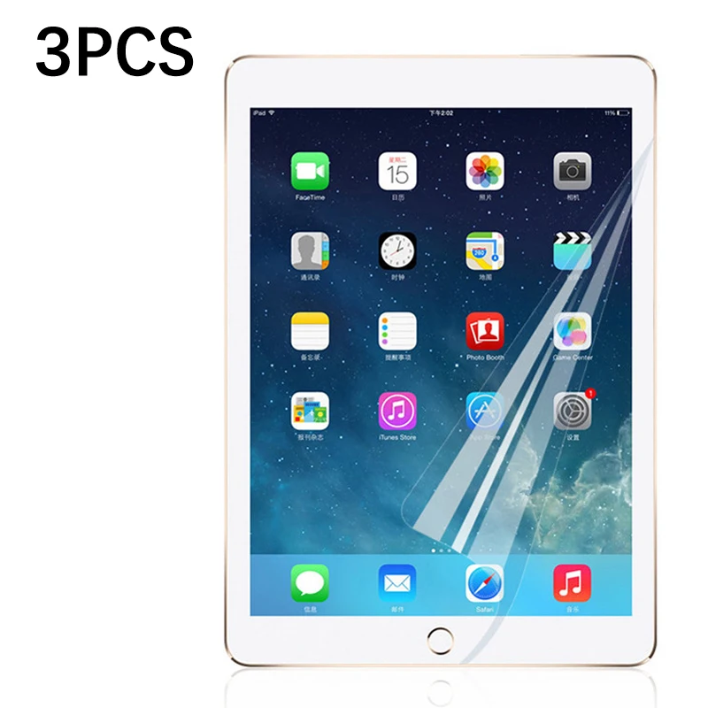 Pellicola Morbida In Pet Da 3 Pezzi Per Ipad Pro 12.9 2022 2021 2020 2018 Pellicola Salvaschermo Per Ipad Pro 2017 2015 Pellicola Protettiva Morbida I