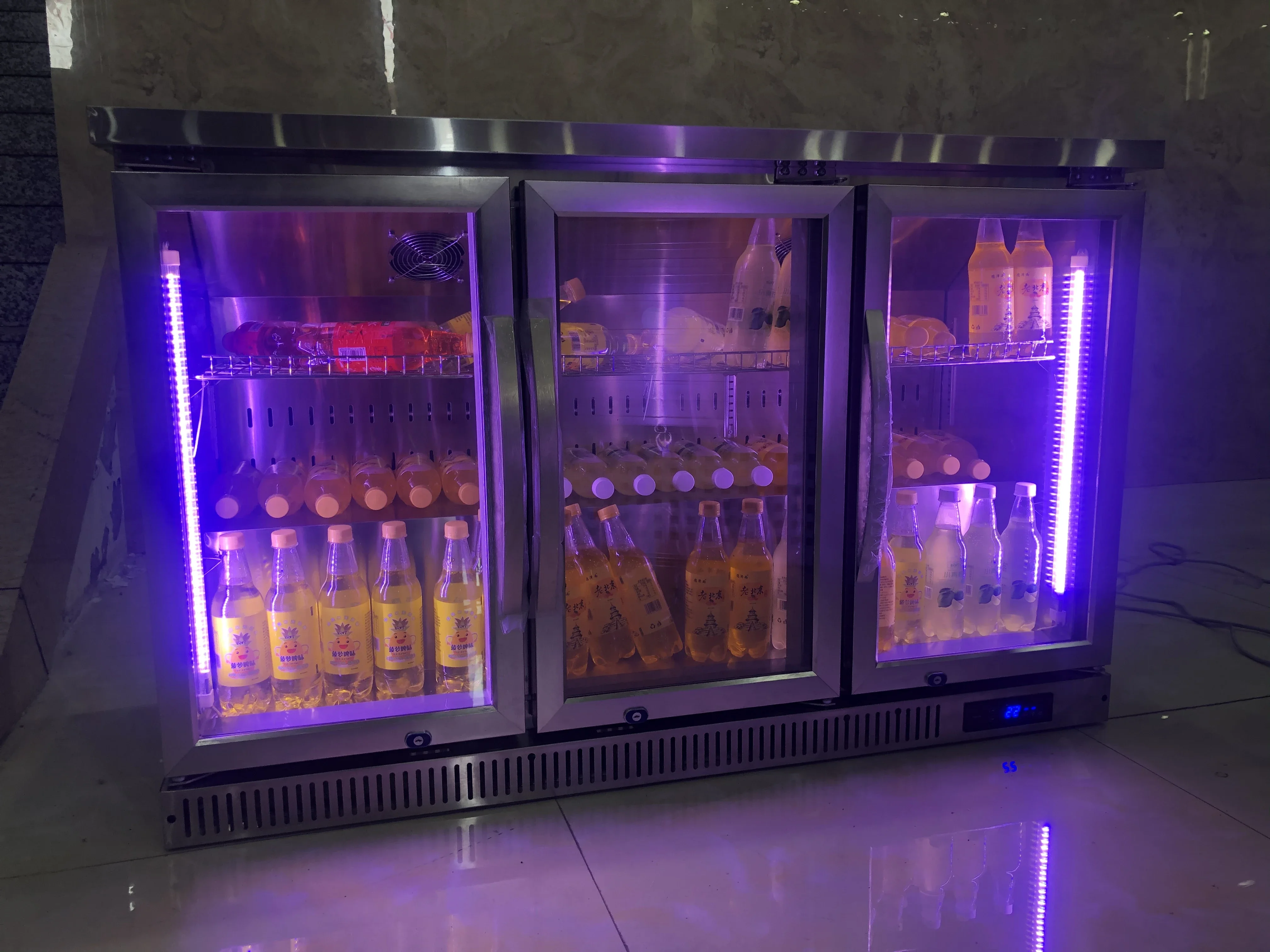 Hot Selling Air Cooling Commercial Beverage Beer Refrigerator Wine Cooler Drinks Chiller For bar Equipment small bar cooler