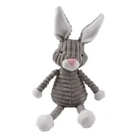 Plush Dog Toys Corduroy for Small Medium Dogs Animal Dog Squeaky Toy Bite Resistant Chew Toy Molar Teeth Cleaning Puppy Toys 2
