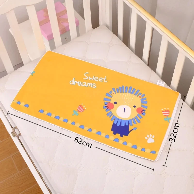 62x32CM Cartoon Side Zipper Nap Pillowcase Household Cotton Children's Bed Pillow Cover Four Seasons Baby Pillowcase