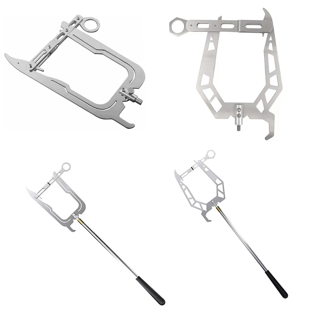 Gancio A U Per Ormeggio - Acciaio Inox Con Asta Telescopica - Foto 7