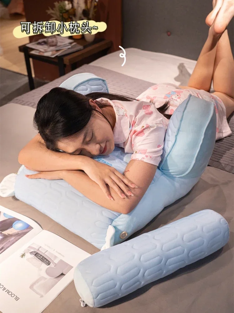 Bedhead Large Backrest Home Decoration Pregnant Women's Waist Pillow Detachable Washable Cushion Lumbar Support Chair Cushion 6