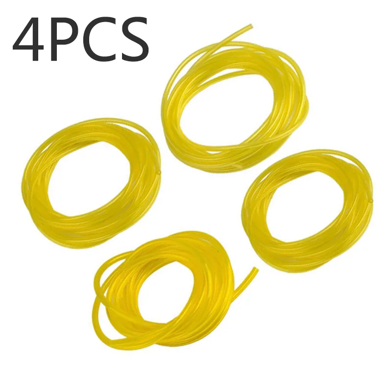 1/4pcs Tygon Petrol Fuel Gas Line Pipe Hose Tube for Trimmer Chainsaws Blowers Pressure Washers Petrol Line Trimmers Tools grass trimmer,strimmer trimmer parts,grass trimmer accessory,steel tubes,petrol fuel pipe