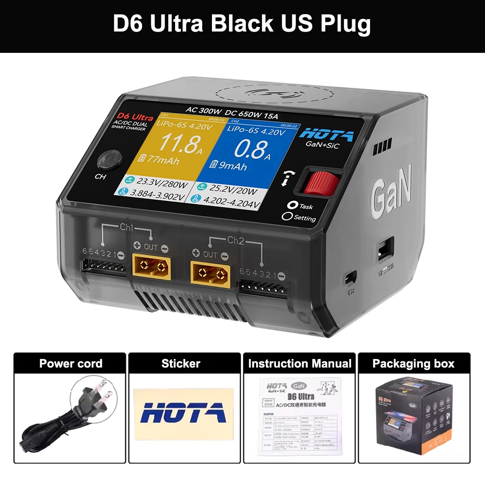 D6 Ultra Black US