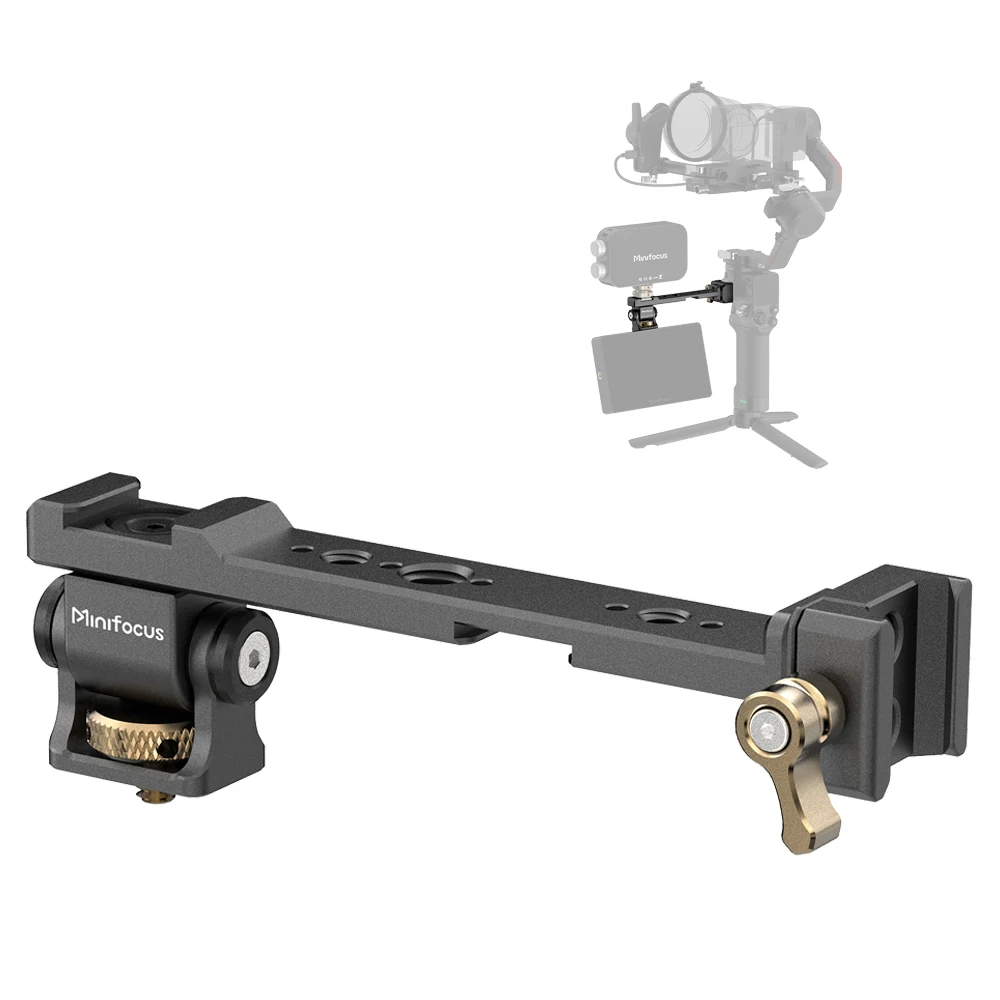 Minifocus Camera Accessories Action Camera Accessories Adjustable Monitor Mount for DJI RS 2 RSC 2 RS 3 4 RS3 Pro/Mini