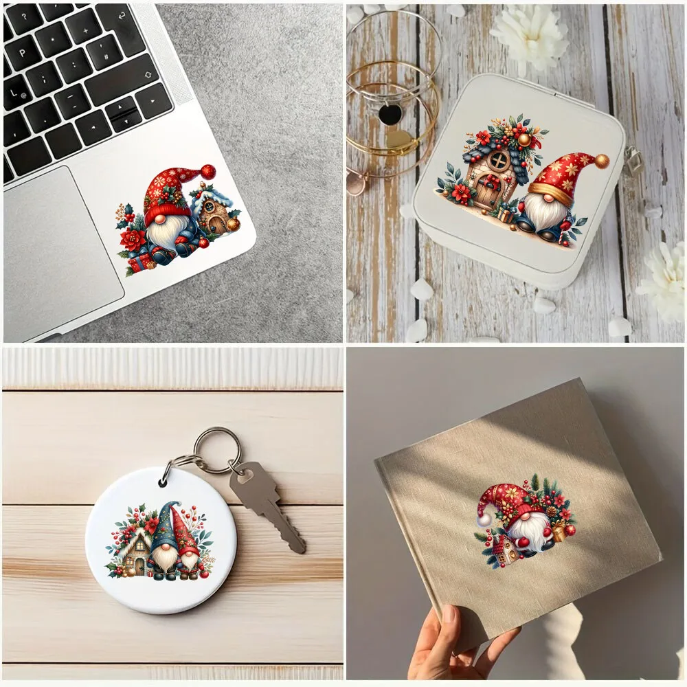 DTF Transfer Sticker for Christmas Cup Decoration 12pcs