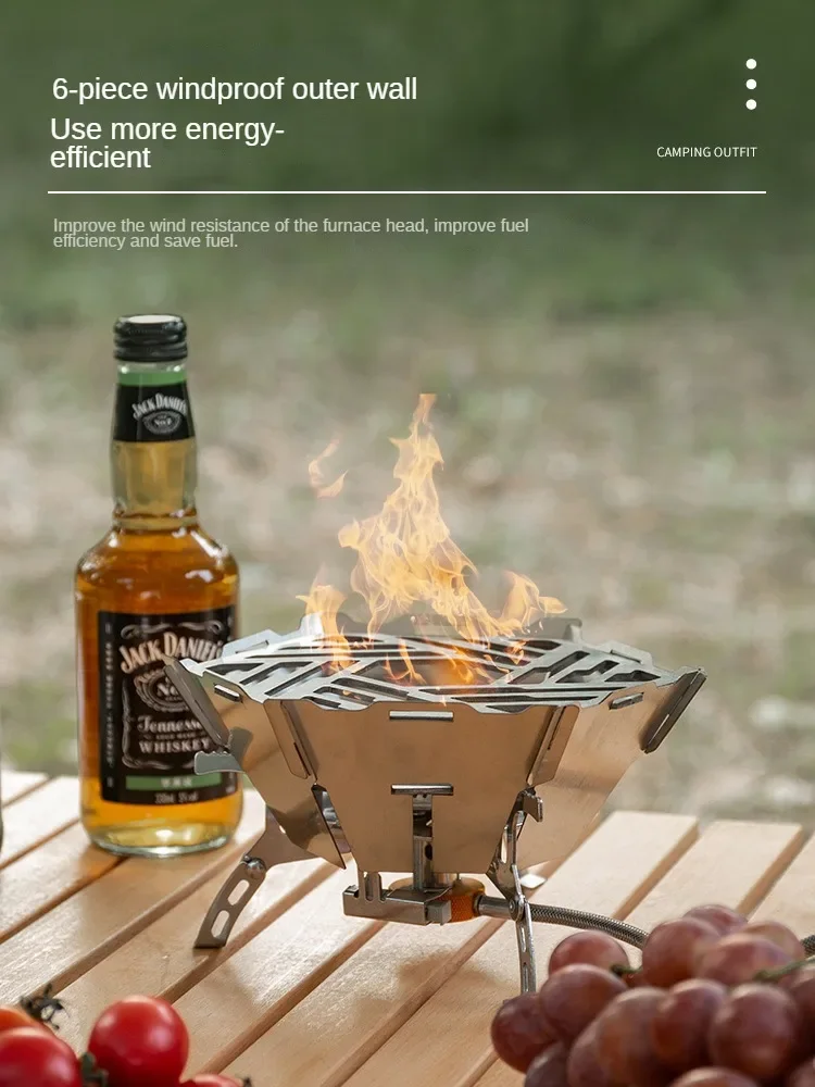 واقي رياح سداسي من الفولاذ المقاوم للصدأ مقاوم للر...