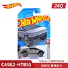2023 Hot Wheels 1:64 Tesla Cybertruck Model 3 Model S Y Roadster Collection of die-cast alloy car model ornaments 3
