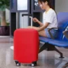 Suitcase Covers Portable Trolley Box Cover Zipper Suit for 18-32 Inch Bag Thicker Elastic Dust Cover Travel Accessories 4