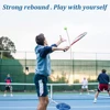 Tennis Training Ball with String & Rebound Baseboard Self Practice Tool Beginners Sport Exercise Solo Tennis Training Equipment 6