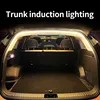 Car high brightness trunk lighting ambient light interior decoration LED wiring free automatic sensing tailgate light strip 3