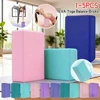1-5PCS EVA Yoga Building Blocks Cubes Reinforcement Mats Sports Pilates Bricks Exercise Home Exercise Fitness Blocks for Yoga