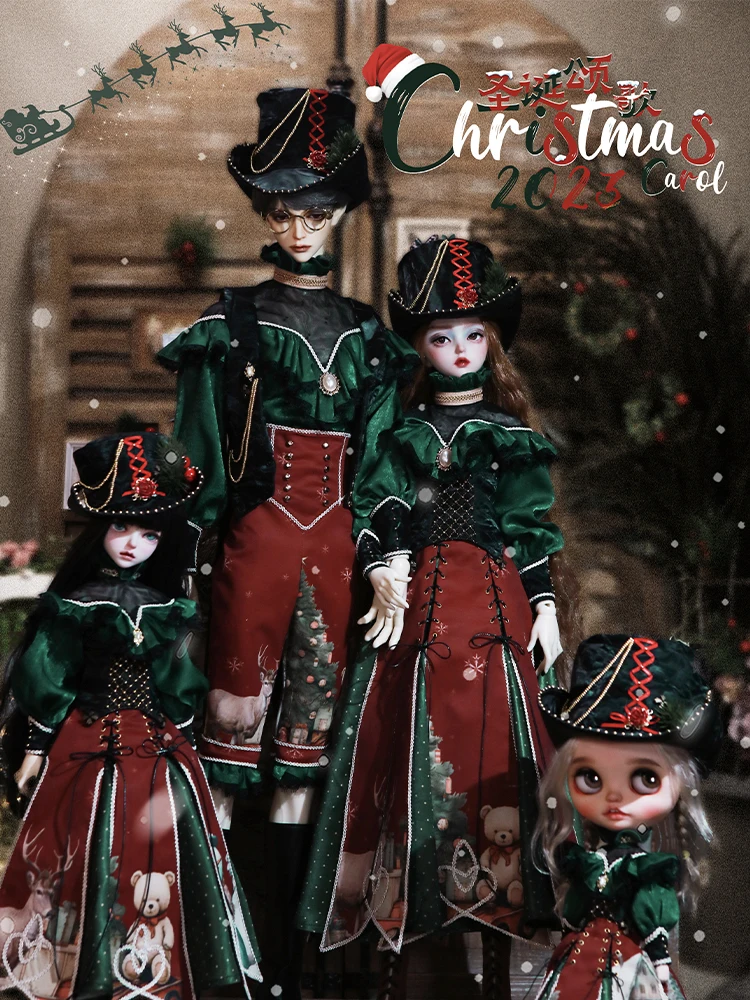 Bjd Doll Boy Cloth 2023 Christmas Carol Blythe 27Cm 45Cm 65Cm 6870 Id7275 7375 Dimensioni Personalizzate
