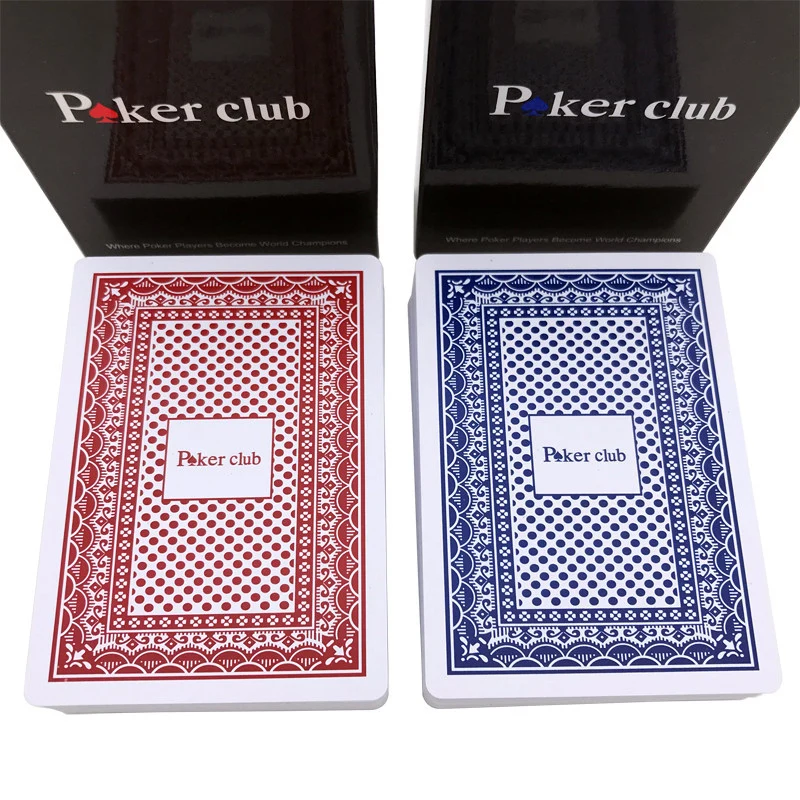 Baccarat Texas Hold'em Plastic Playing Cards Waterproof Smooth Poker Set Club Card Board Bridge Games 63*88mm 2Sets/Lot, playing cards,plastic playing cards,poker set