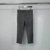 TB Tomas Autumn/Winter New Classic Four-Loop Cropped Pants Suit Casual Comfortable Versatile Trousers Factory Direct 4