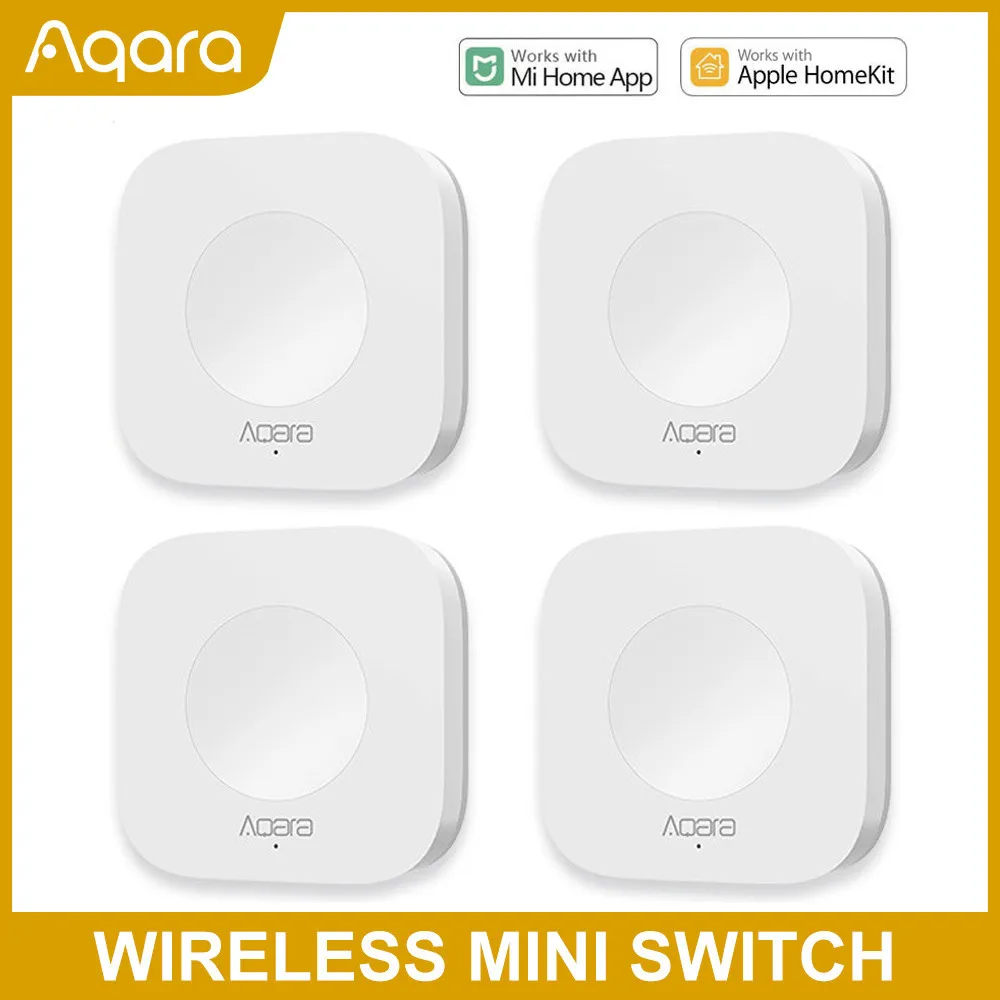 Aqara Mini Wireless Switch Zigbee Connection Versatile 3 way Control ...