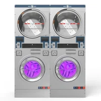 Washer, Washer Dryer, Coin Operated, Commercial, Laundry, Remote Control, Stacking 1