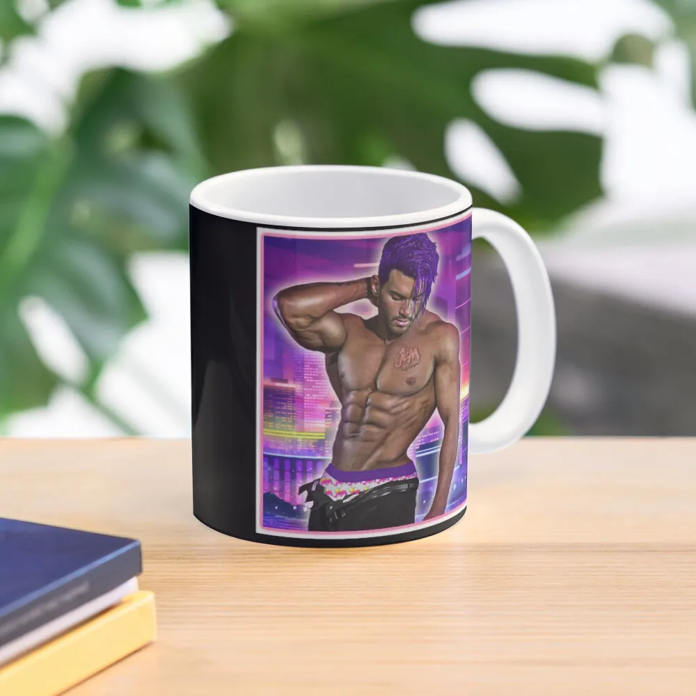 

Jem and the Holograms - Jem Boy Rio (Black) Coffee Mug Mate Cups Custom Cups Cups Free Shipping Mug