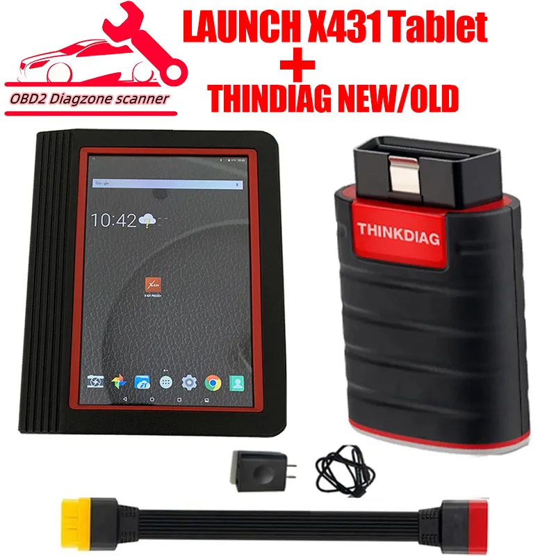 

LAUNCH X431 планшет THINKDIAG Bluetooth коннектор OBD2 сканер для D-IAGZONE PK THINKCAR PRO GOLO Pro 4,0 DBSCAR5