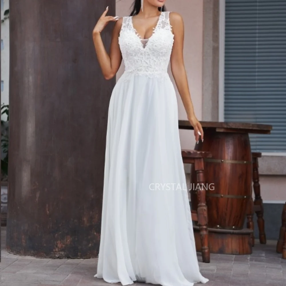 Рисунок 2 - Элегантные длинные шифоновые Свадебные